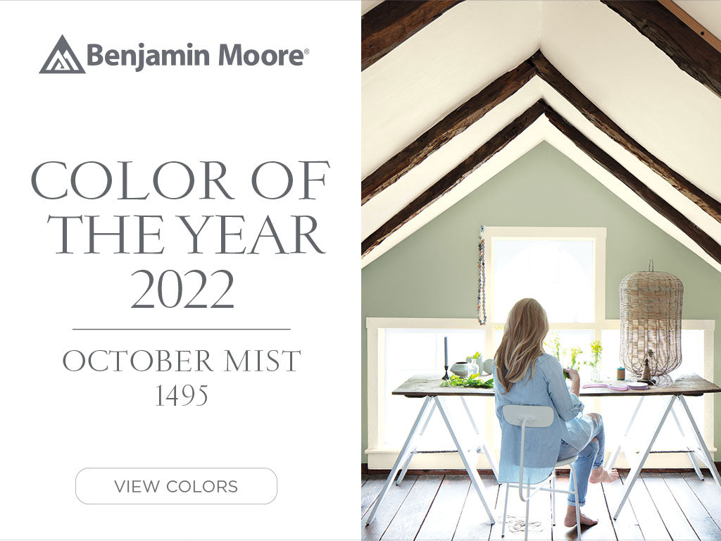 Benjamin Moore 2022 Color of The Year - October Mist