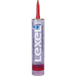 Sashco® Lexel® Clear 10.5 oz Indoor and Outdoor Sealant - Case of (12)