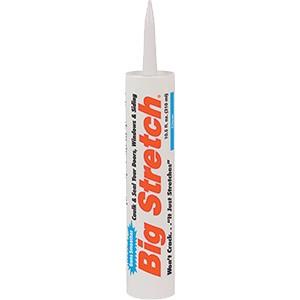 Sashco® Big Stretch® Clear 10.5 oz Caulk Case of 12