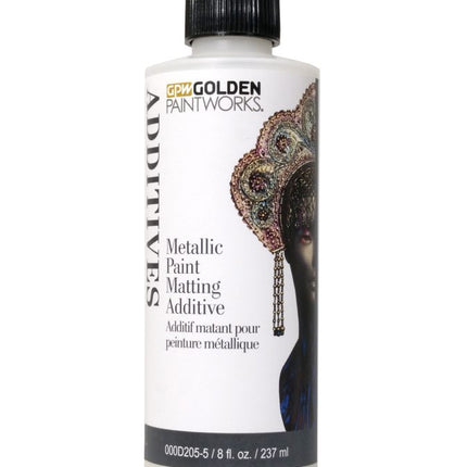 GOLDEN PAINTWORKS METALLIC PAINT MATTING ADDITIVE 8OZ