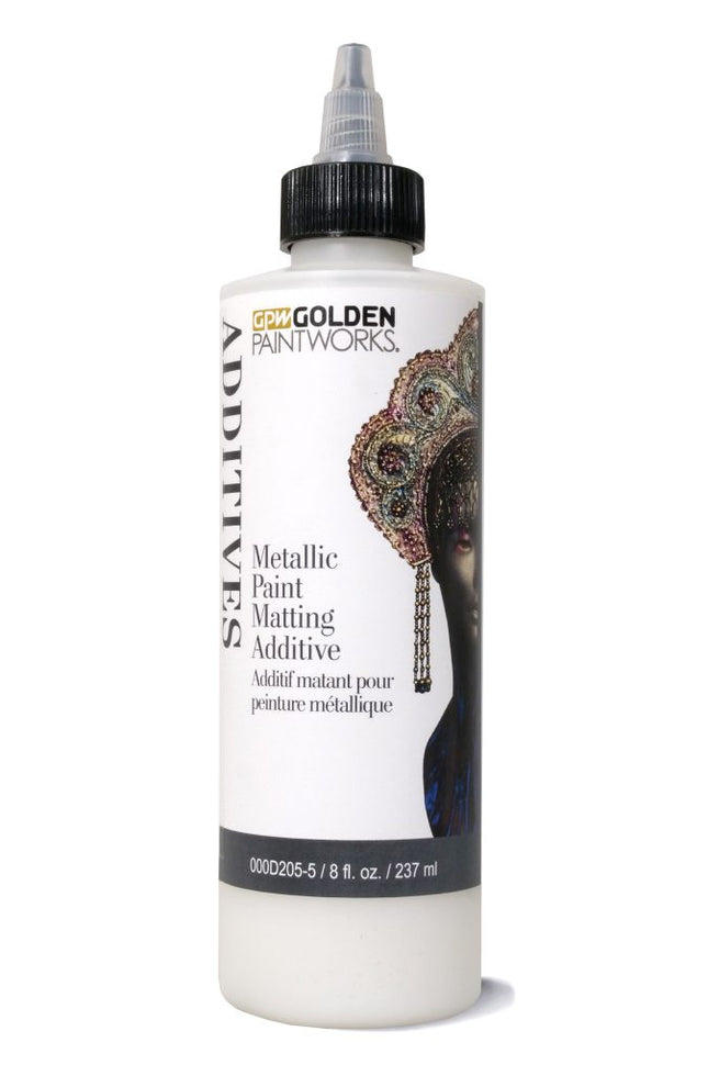 GOLDEN PAINTWORKS METALLIC PAINT MATTING ADDITIVE 8OZ