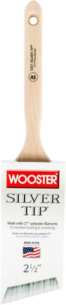 Wooster Silver Tip® 2.5" Soft Bristle Angle Paint Brush 5221
