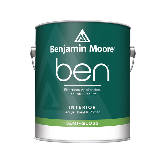 ben® Waterborne Interior Paint - Semi-Gloss N627
