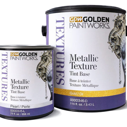 GOLDEN PAINTWORKS METALLIC TEXTURE TINT BASE PEARL 5 GAL