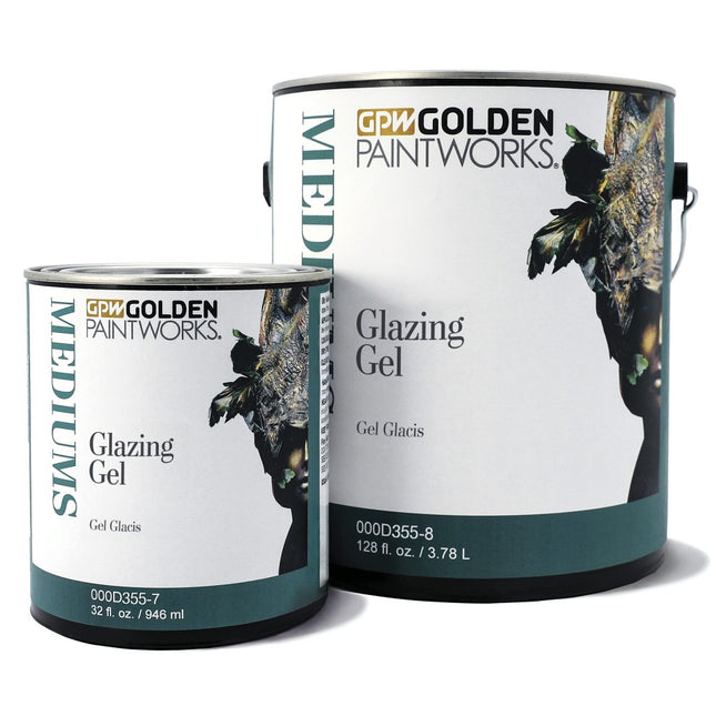 GOLDEN PAINTWORKS GLAZING GEL GAL