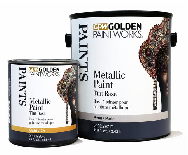 GOLDEN PAINTWORKS METALLIC PAINT TINT BRONZE GAL