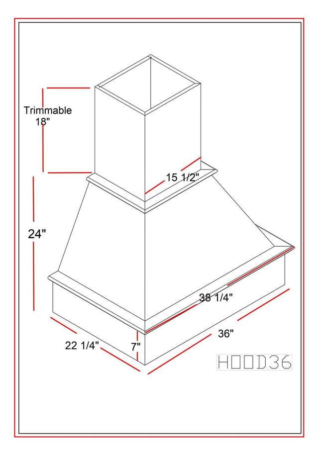 WOODEN HOOD