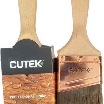 CUTEK 00023 2-1/2" Angled Professional Finish Cutting-In Brush