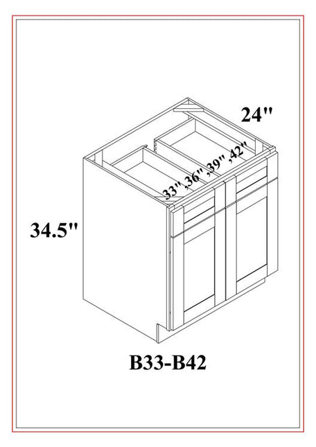 DOUBLE DOOR & DRAWER BASES