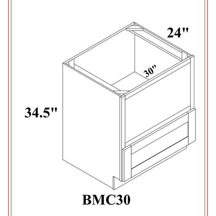 MICROWAVE CABINET BASE 30"