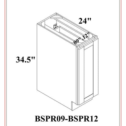SPICE PULL OUT BASE CABINETS