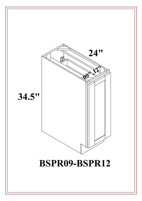 SPICE PULL OUT BASE CABINETS