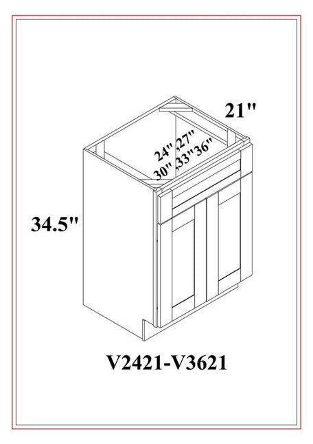 VANITY SINK CABINET BASES