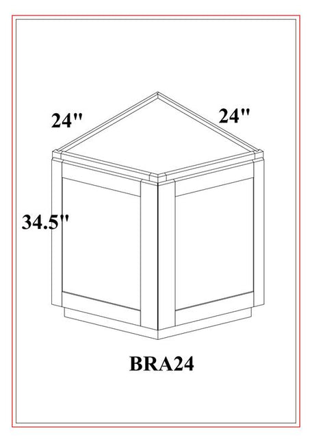 BASE RETURN ANGLE CABINET