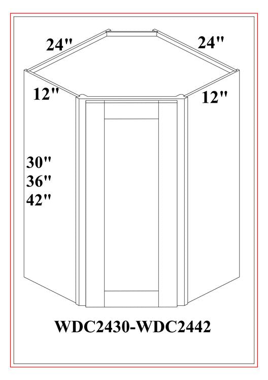 WALL DIAGONAL CABINETS
