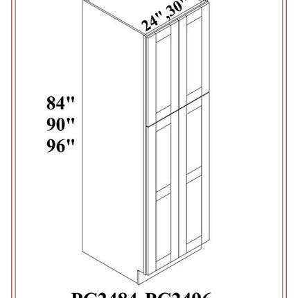 TALL PANTRY DOUBLE DOOR