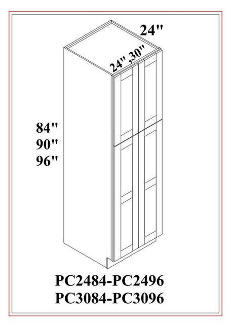TALL PANTRY DOUBLE DOOR
