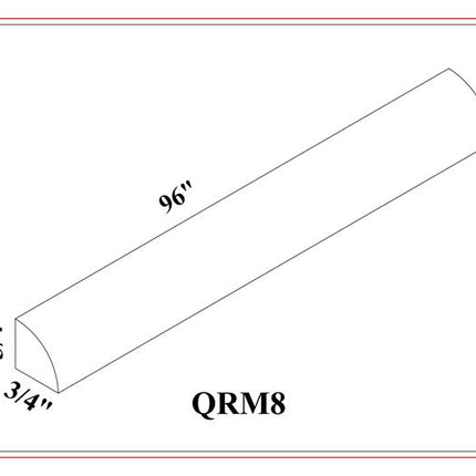 QUARTER ROUND MOLDING