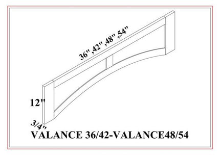 ARCHED VALANCE