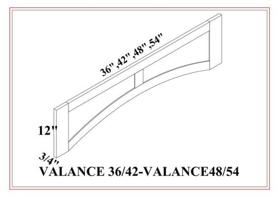 ARCHED VALANCE