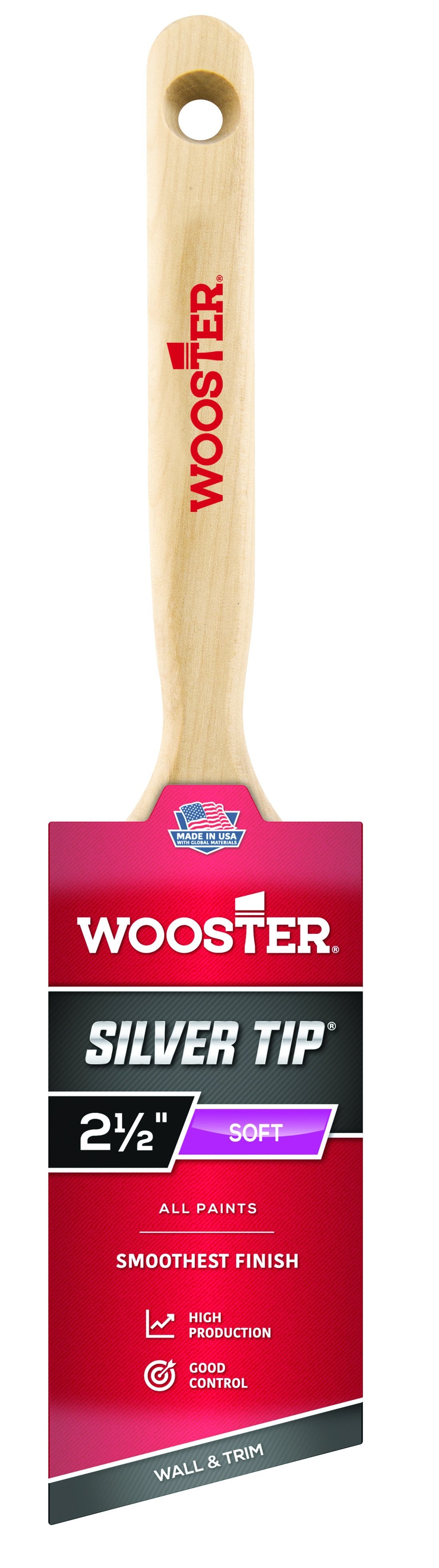 Wooster Silver Tip® Soft Bristle Paint Brush - Various Sizes