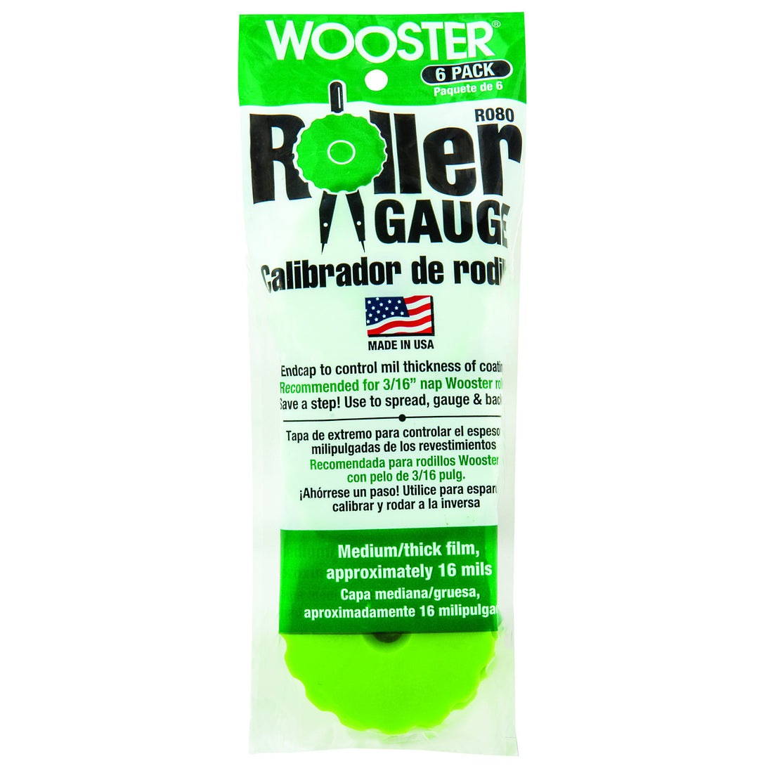 Wooster Roller Gauges - Various Sizes