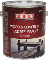 Richard's FlexDeck Wood & Concrete Deck Resurfacer Coating