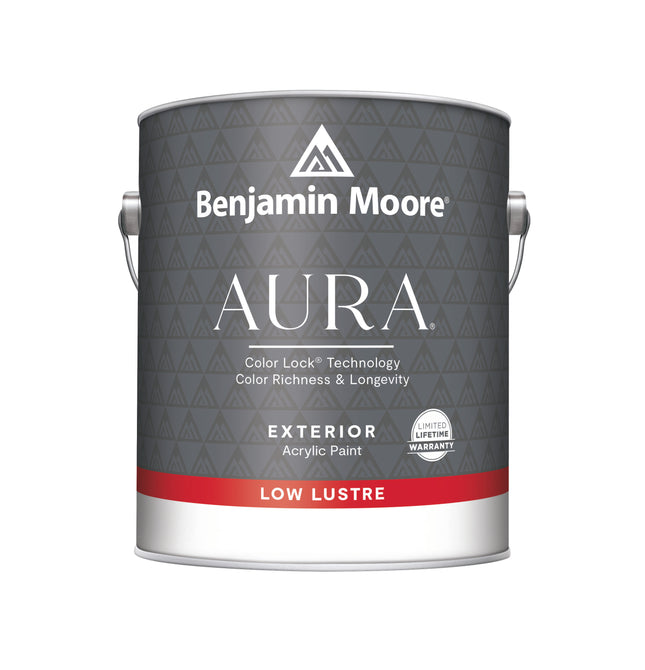 Aura Waterborne Exterior Paint - Low Lustre Finish N634