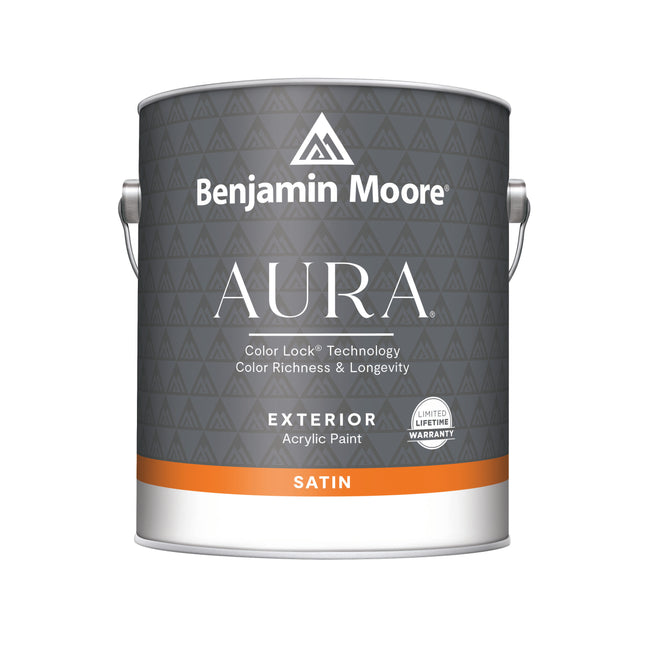Aura Waterborne Exterior Paint - Satin Finish N631