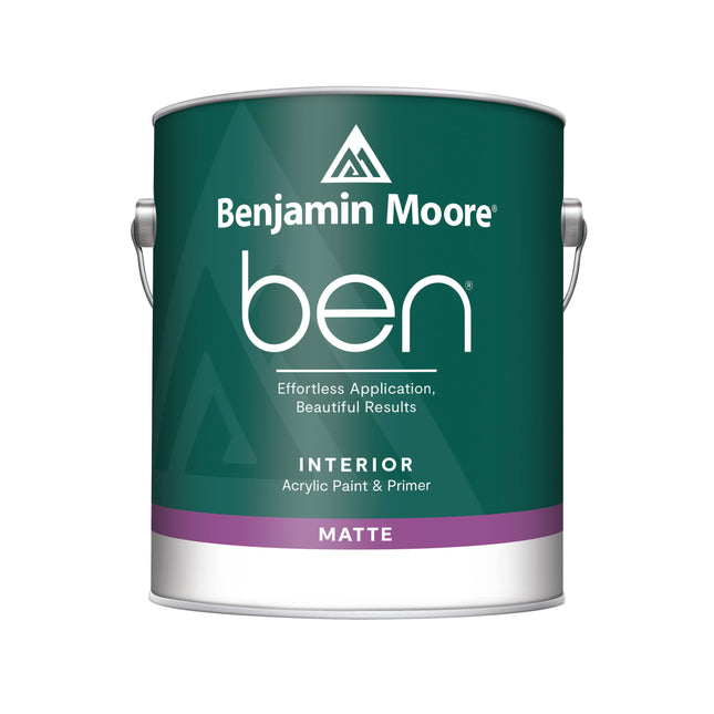ben® Waterborne Interior Paint- Matte N624