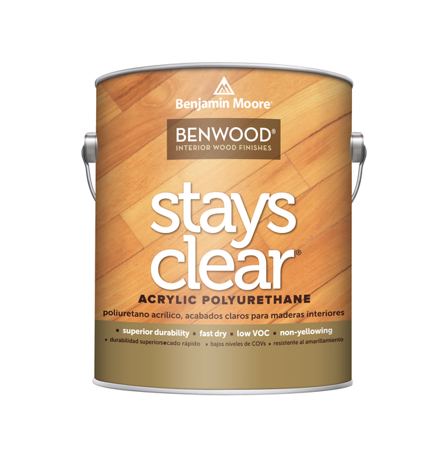 Benwood® Stays Clear® Acrylic Polyurethane - Flat W425