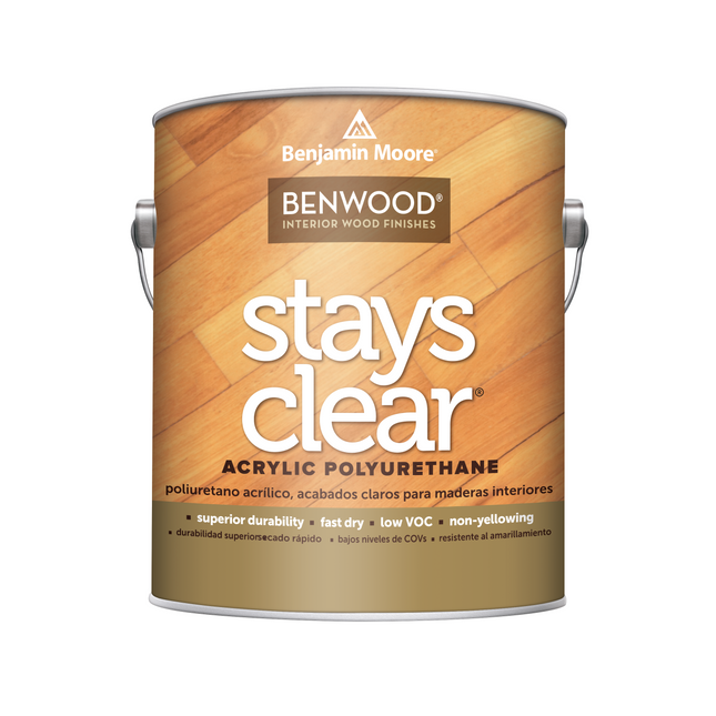 Benwood® Stays Clear® Acrylic Polyurethane - Low Lustre W423