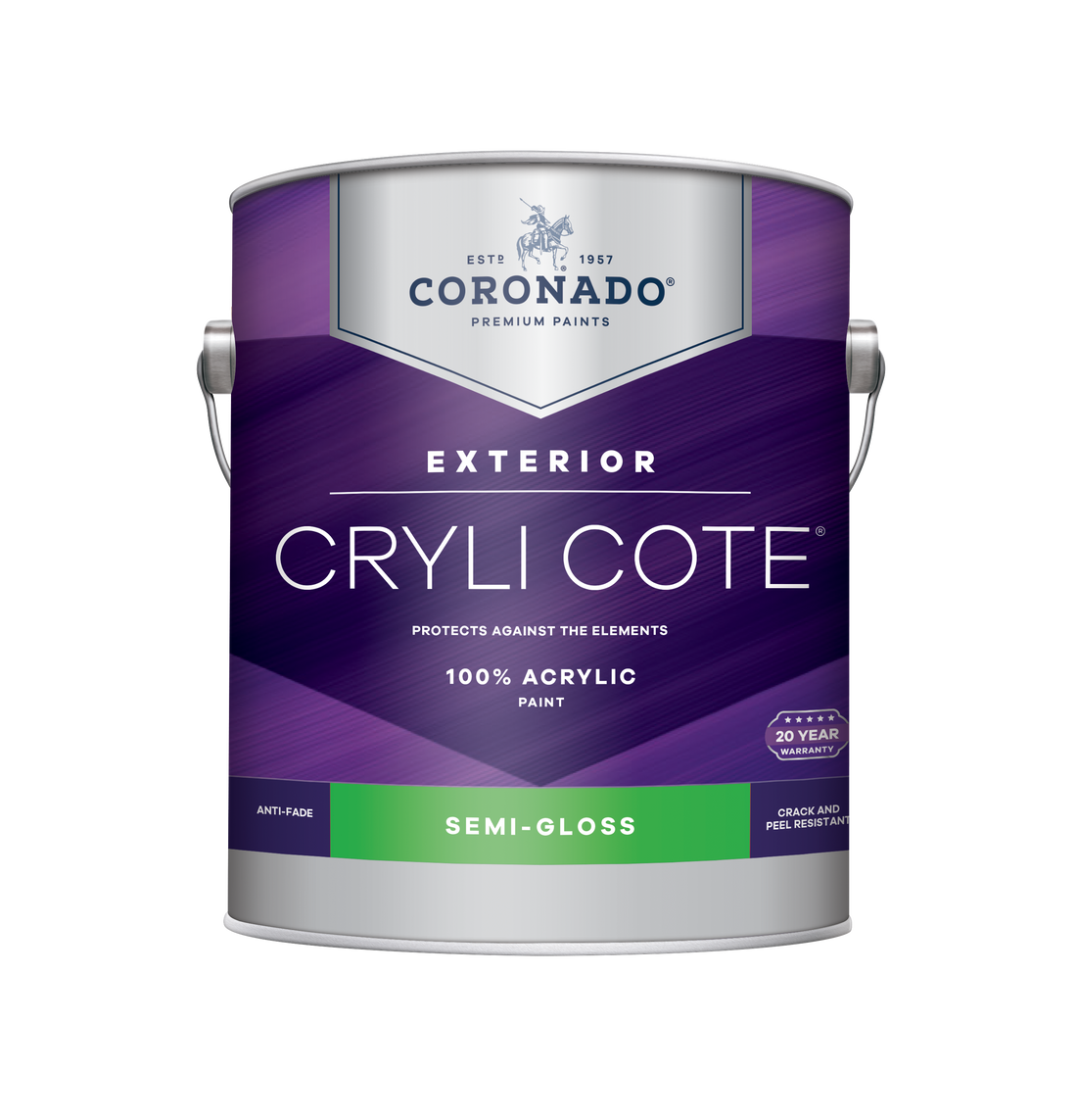 Coronado Cryli Cote® Semi-Gloss 100% Acrylic Exterior Paint by Benjamin Moore