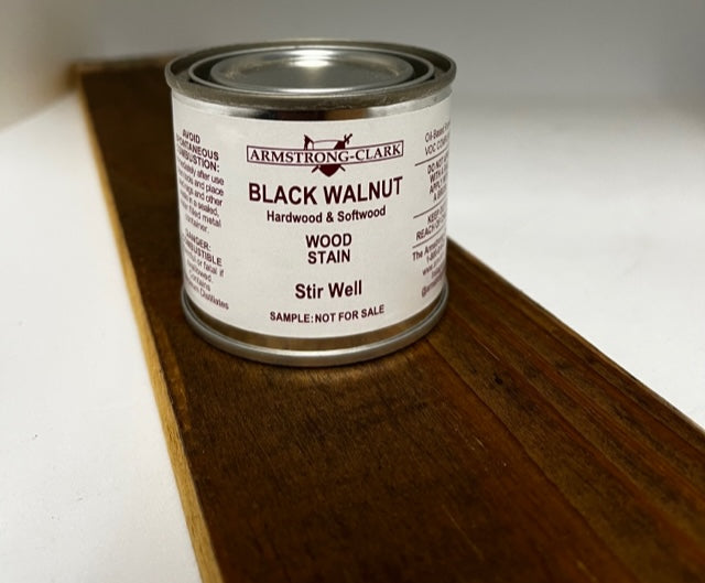 Armstrong Clark Black Walnut Hardwood / Softwood Transparent Free Sample