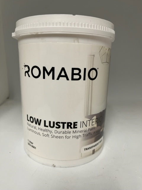 Romabio Low Lustre Interior - Transparent Base - 1L