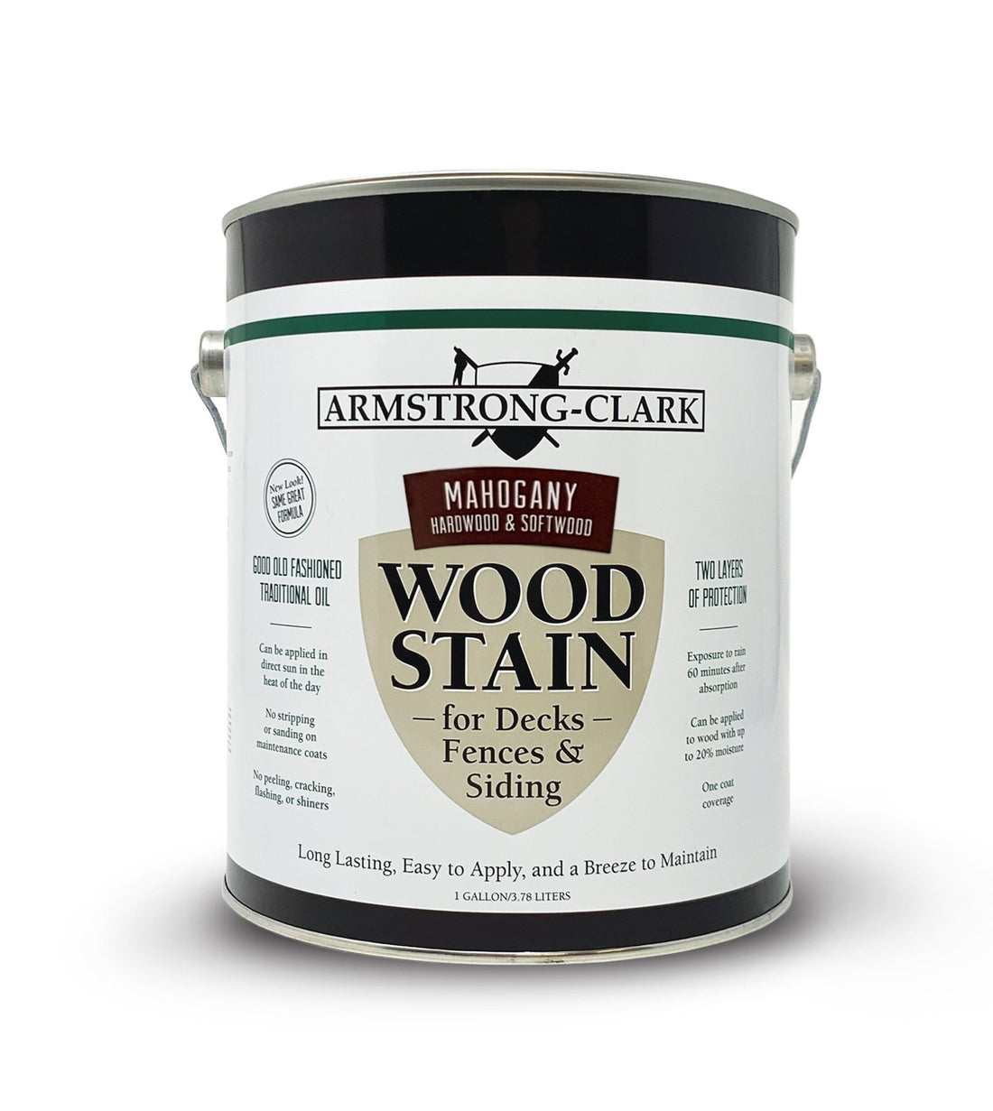 Armstrong Clark Transparent Mahogany Ext Stain 1G - Hardwoods IPE