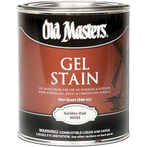 Old Masters Golden Oak Oil Based Gel Stain Qt