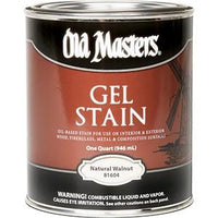 Old Masters Natural Walnut Oil Based Gel Stain Qt