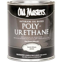 Old Masters Oil-Based Polyurethane l Semi-Gloss Qt