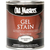 Old Masters Special Walnut Oil Based Gel Stain Qt