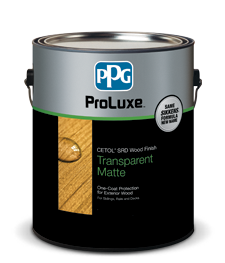 Pro Luxe Sikkens SRD Matte Transparent Exterior Wood Stain