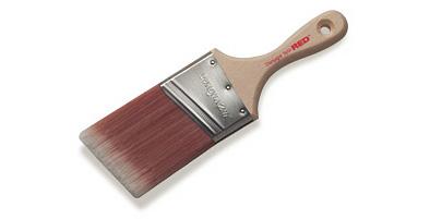 Corona MiniPro™ Red™ 1.5" Angle champagne-nylon™-Paint Brush (5) Pack 13520