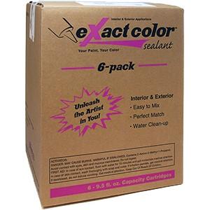 Sashco® eXact color® Caulk 10.5 oz Contractor (6) Pack