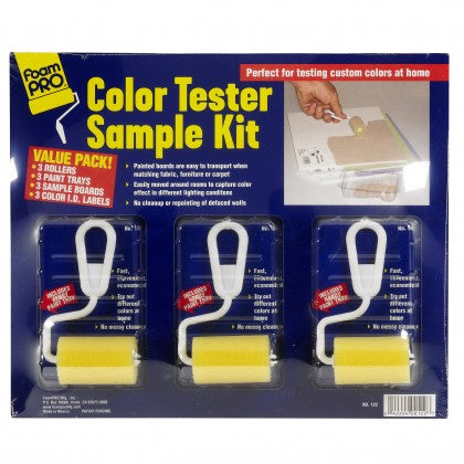 Kit de prueba de muestras de color FoamPRO