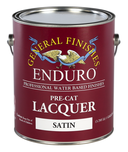 Enduro Professional Water-Based Pre-Cat Lacquer by General Finishes