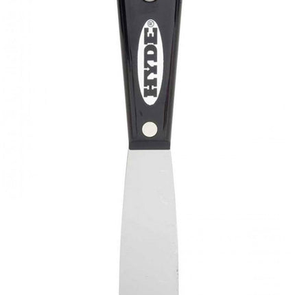 Hyde Tools Black & Silver® 1-1/4” Flexible Putty Knife/Scraper (High Carbon Steel)