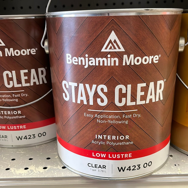 Benwood® Stays Clear® Acrílico Poliuretano - Poco Brillo W423
