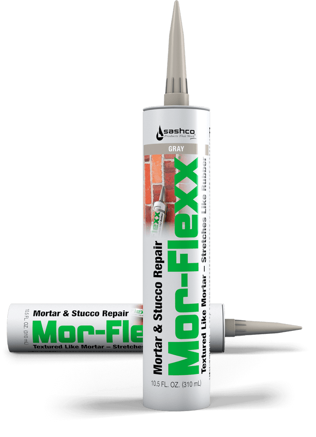 Sashco® Mor-Flexx® Beige Textured Caulk 10.5 oz Case of (12)