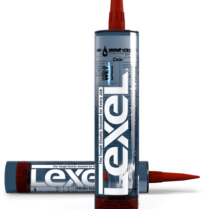 Sashco Lexel Clear 10.5 oz Caulk