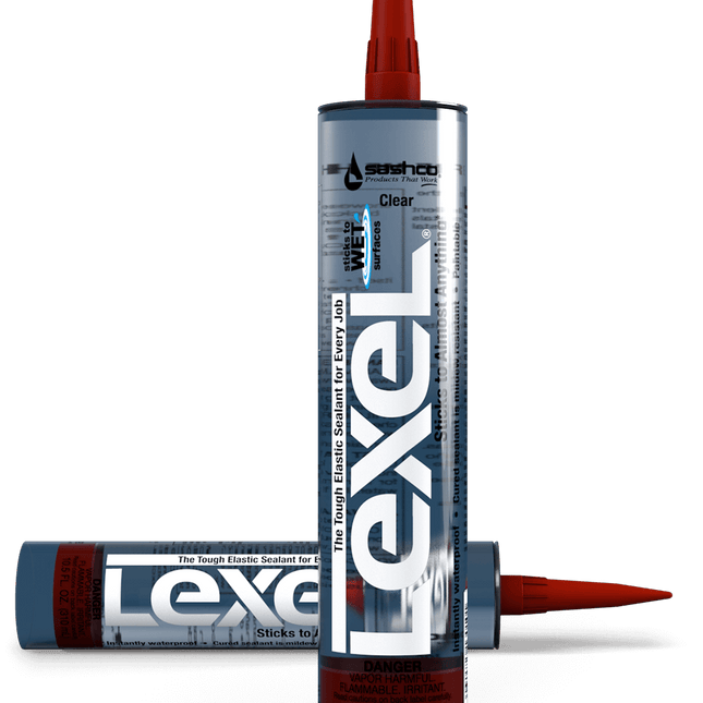 Sashco Lexel Clear 10.5 oz Caulk